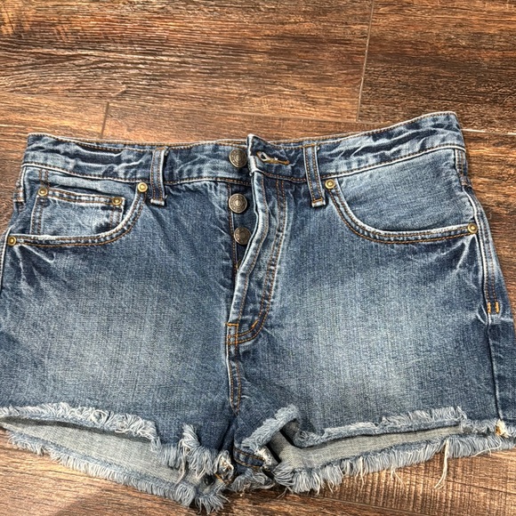 Free People Pants - Free People Button Fly Shorts